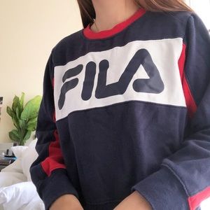 Fila atheltic sweatshirt